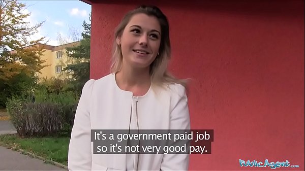 Public Agent Sexy schoolteacher Agnes Milky fucking in a truck for extra Cash