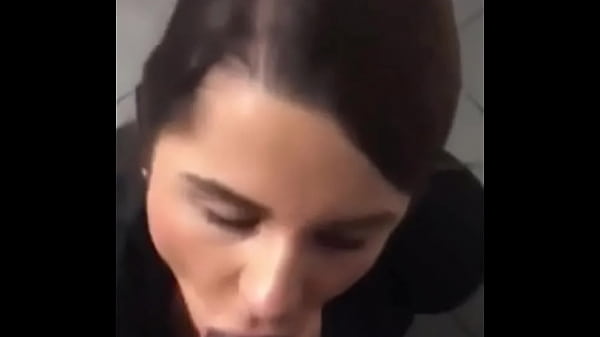 Crystina rossi providing head to stranger big black cock in restroom