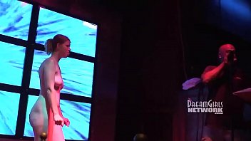 Inexperienced Gals Get Naked On Stage