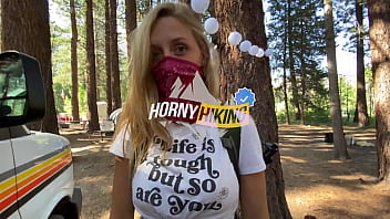Fledgling Hiker With Brilliant Big Butt Fuck in Forest – Molly Pills – Outdoor Venture Pornography POV