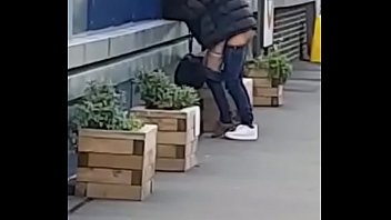 Duo Fuck at train station