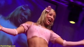 lovely doll disrobing on public intercourse showcase