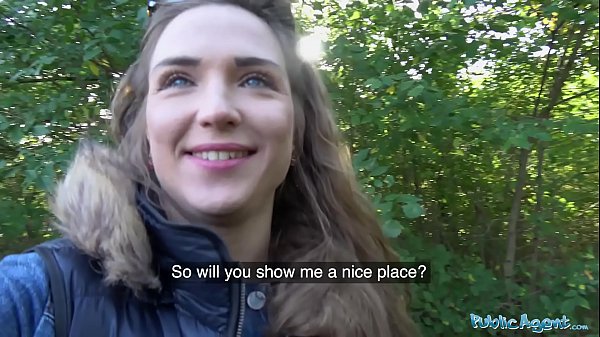 Public Agent Sexy soiree honey fucked by the lake by stranger