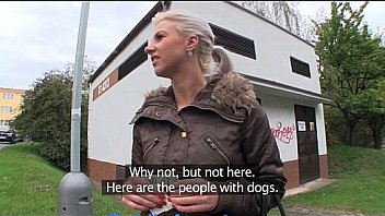 PublicAgent Lovely Blonde fucks me in the supermarket cellar