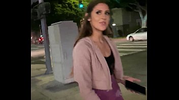 Youthful Dark-haired Bombshell Catalina Ossa Picked Up For Public Fuck