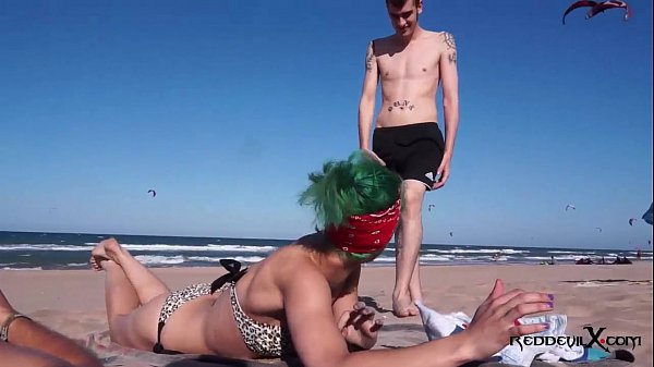 Punk super-bitch fucked on the beach – Brandy Moloka
