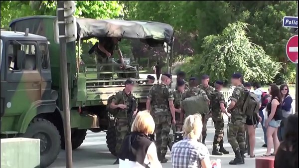 Eiffel Tower in Paris France public intercourse orgy threesome