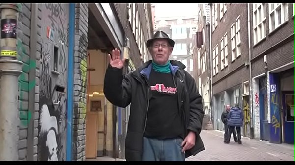 Exhilarated lad takes a excursion in the amsterdam redlight district