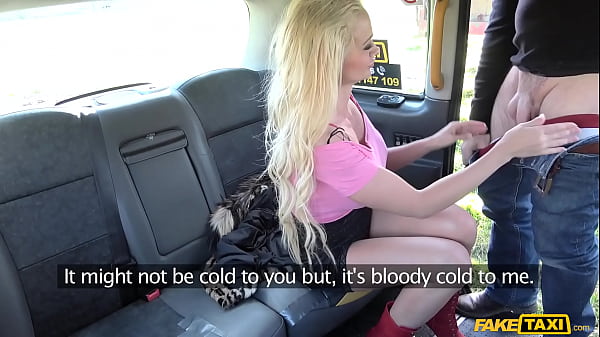 Faux Cab Big Tits Blonde Bombshell Cindy Sun Fucked in the Culo