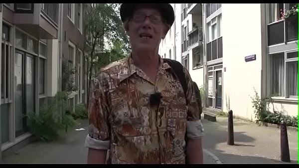Hot man takes a travel and visites the amsterdam hookers