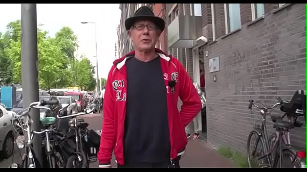 Lustful old boy goes amsterdam