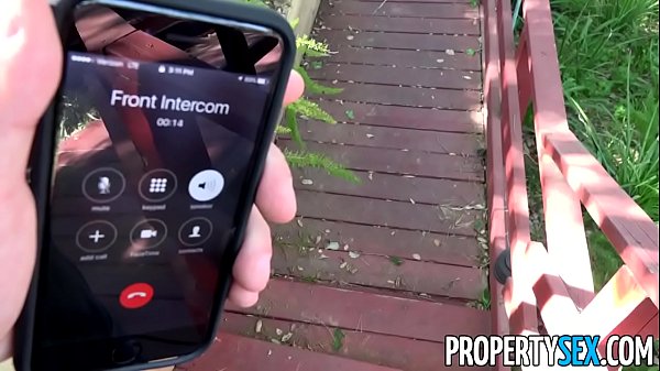 PropertySex – Gorgeous agent with big natural tits fucks homeowner