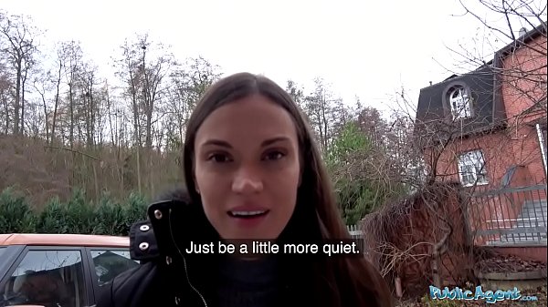 Public Agent taut assets tourist fucked in folks basement while moms upstairs