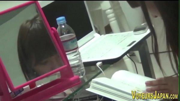 Stagged on asian stunner fucktoys her vag