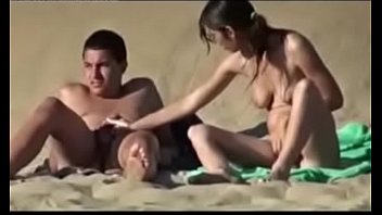 gf fucked in public beach