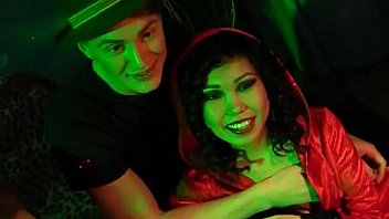 Hard fuck for Little Crimson Railing Bondage mask