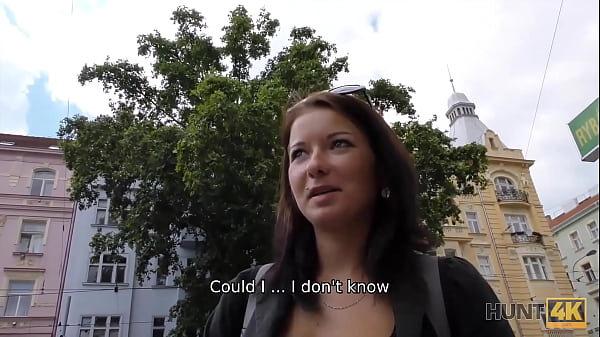 HUNT4K. Skimpy boy for cash is compelled to witness GFs affair with hunter