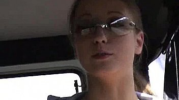 Jessica from Hamburg romp in bus