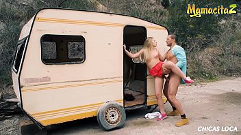 MAMACITAZ – Longing Petite Blondie Selvaggia Wants To Have Some Joy With A Spanish Stallion