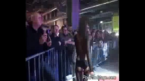 Porno on stage stunner fuck stick have fun