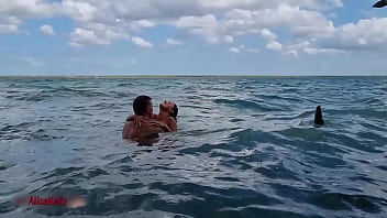 Romantic Fuckfest Of A Beautiful Duo  in Lagoon
