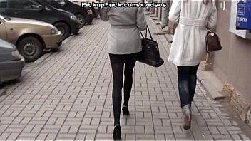 Woman fuck in the mouth and butt in the rest room