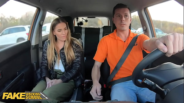 Backseat Fuck for Eveline Dellai After Breakdown