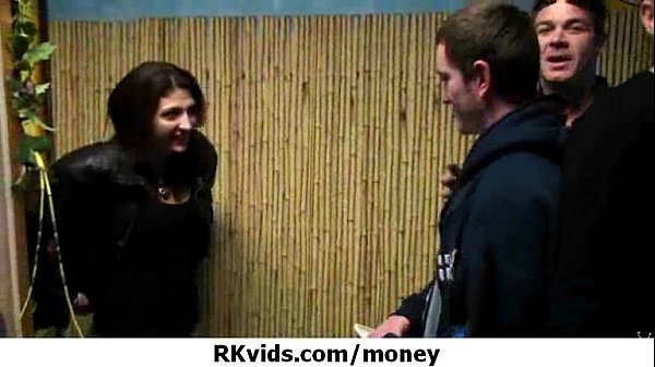 Desperate teenage naked in public and fucks to pay rent 30