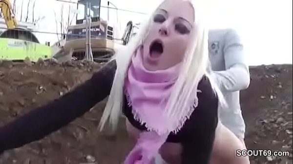 Youthful German Teenage Entice to Fuck by Stranger Outdoor