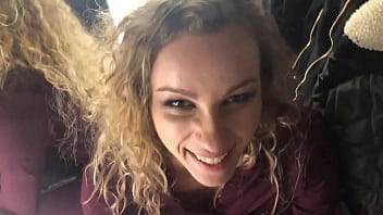 ANGEL EMILY sucking and fucking a big pecker in clothe’s store !!