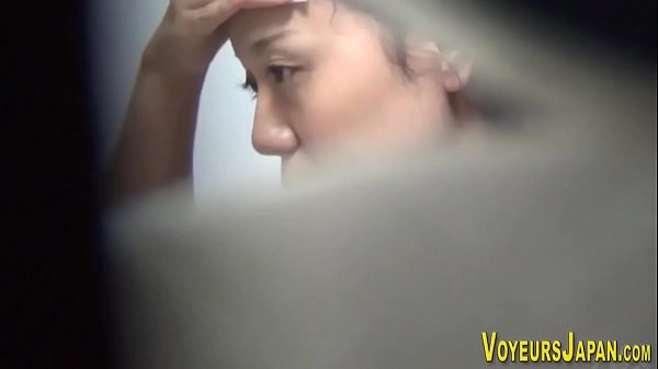 Super-cute asian seen petting