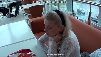 Double penetration public hump scene in the restroom