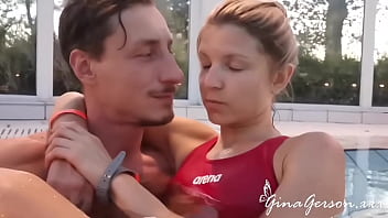 Gina Gerson love fucking everywhere and specially public location so I took my friend Jason to fuck me in the spa