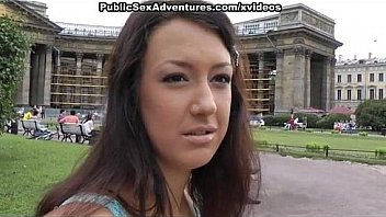 Nasty oral in a public place