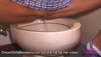 Natural Blonde Pisses And Then Flashes Her Gash In Public