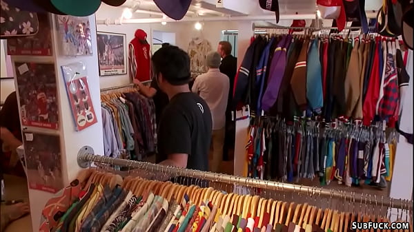 Big boobies MILF anal invasion fucked in public