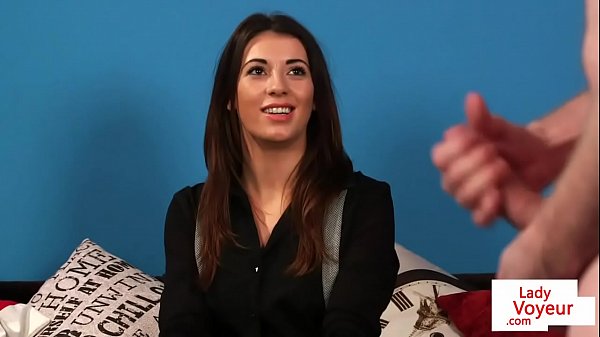 Brit cfnm spycam abases boy from couch