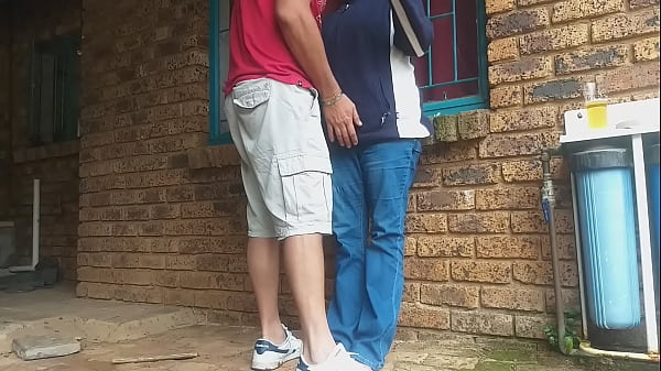 Came home from mcdonalds,we were so horny couldnt wait to fuck,so fucked in the front yard and ended up eating her massive internal ejaculation