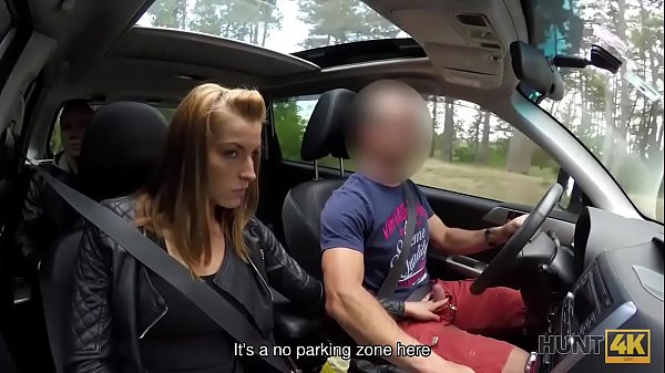 HUNT4K. Hotwife permits blonde damsel touch stranger’s dick for cash