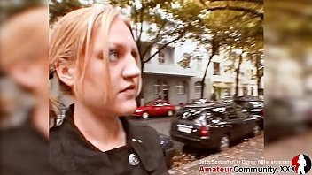 Harmless German female gets her FIRST ASS FUCK!