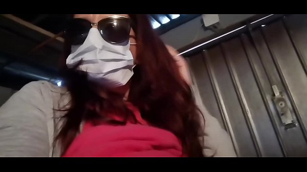 Nicoletta takes r. on her neighbor and pisses in his garage (Special Covid19 Italian quarantine)