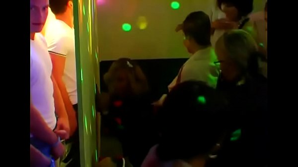 Pretty sweethearts are humid with lusty needs during club partying