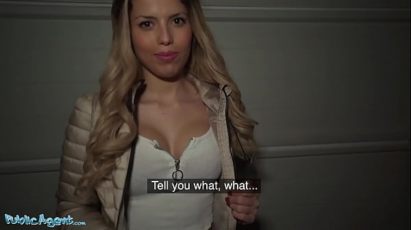 Public Agent Lost Spanish Stunner Macarena Lewis Fucked in Garage