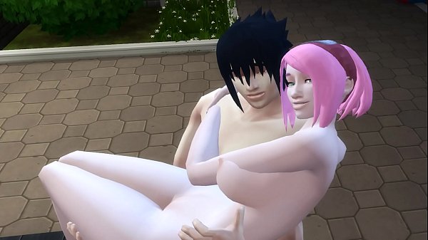 Sasuke y Sakura Dia Romantico Sexo en Publico Naruto Anime porn