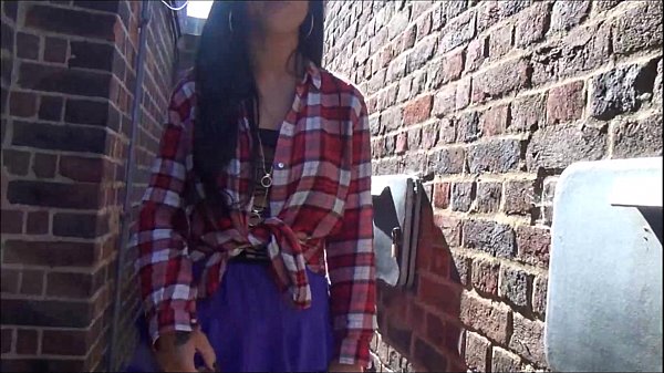 Sexy unexperienced public flashing and hidden cam honey Skylars outdoor exhibitionism expos