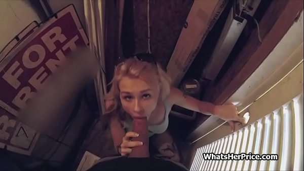 Utility room quickie with bankrupt big tit nubile