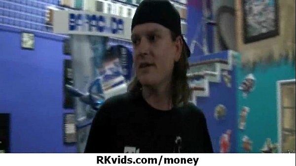 Desperate teenie naked in public and fucks to pay rent 7