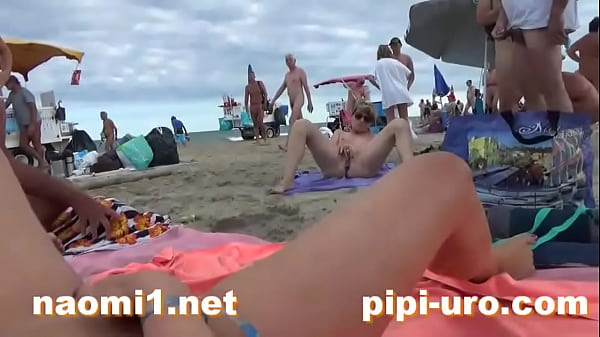nymph masturbate on beach