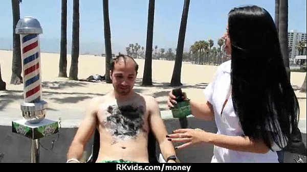 Unexperienced sweetie takes cash for public lovemaking 2