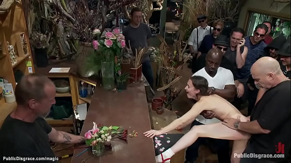 Caboose plugged and fucked in public